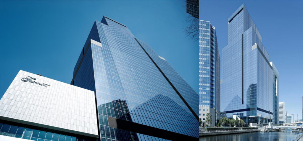 BLUE FRONT SHIBAURA which is a completed part of the Hamamatsucho Re-development