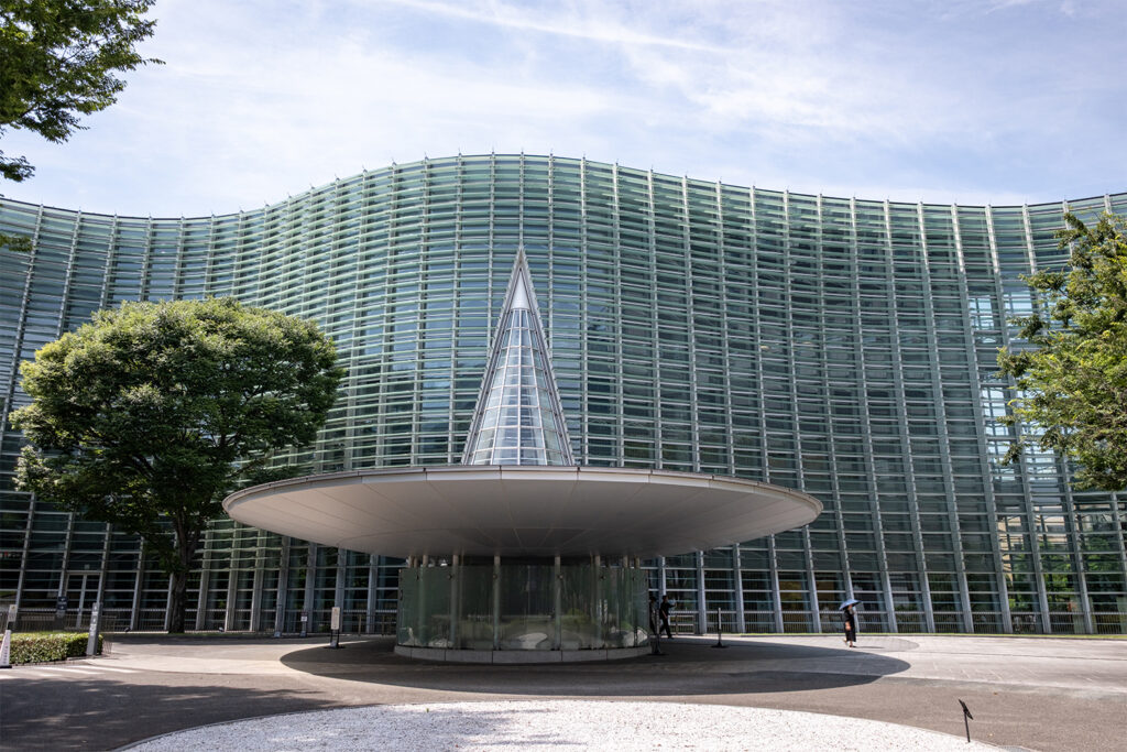 The National Art Center by Kisho Kurokawa