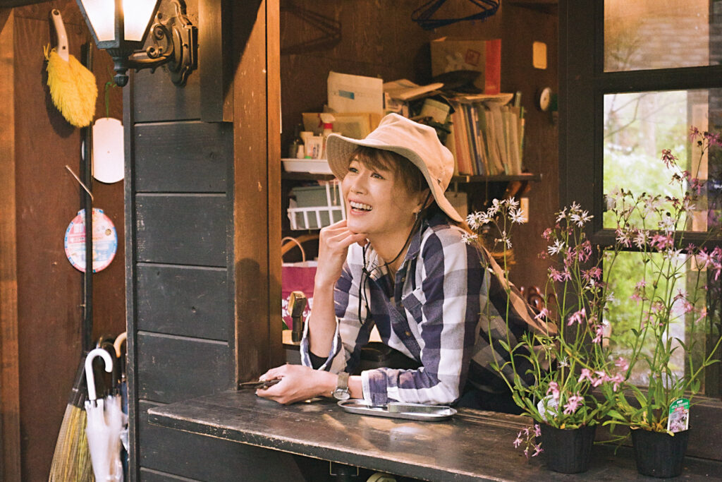 An image of Minori Murayama who gave an exclusive interview with LUXE magazine