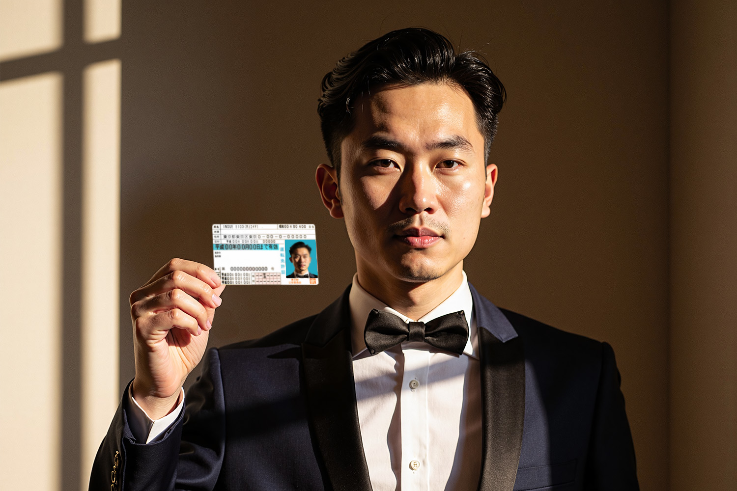 An image of a man holding a Japanese driver's license. How to Transfer Your Foreign Driver's License to a Japanese Drivers License (for October 2025 Changes)