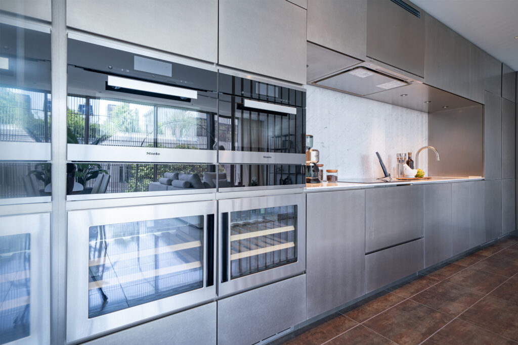 An image of the Interior of The Kita, showing The Kitchen. Apartment for sale in Shibuya, Tokyo, Units for sale with Housing Japan