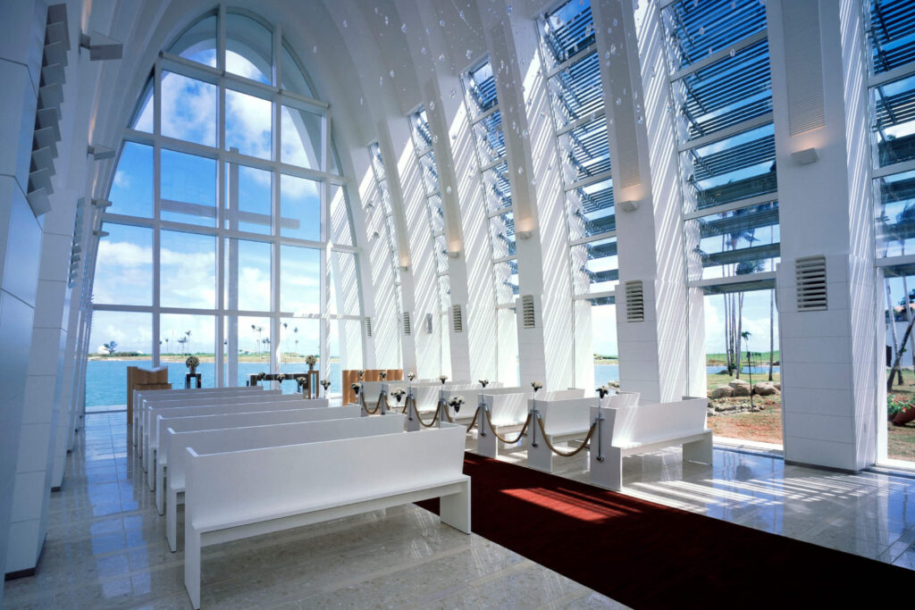 An image of Ring Chapel in Guam, Designed by Riccardo Tossani Architecture 