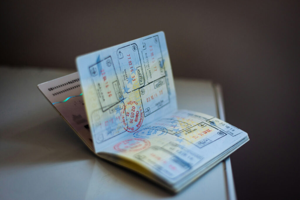 An image of a passport