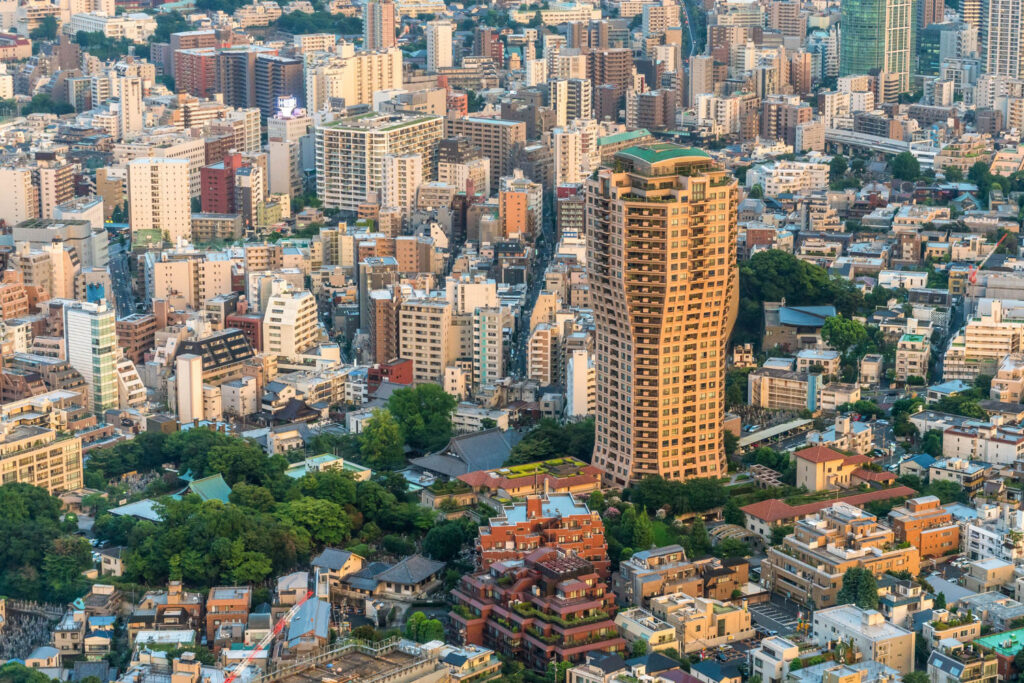 exterior of Motoazabu Hills Forest Tower, Apartment in Minato