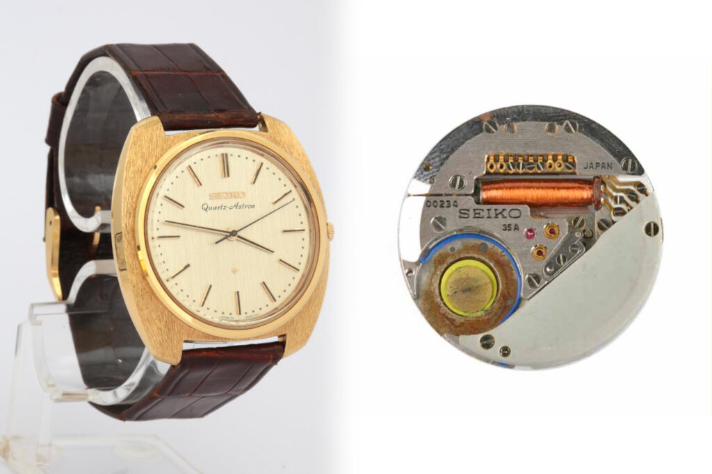 The Seiko Astron and Seiko 35A movement